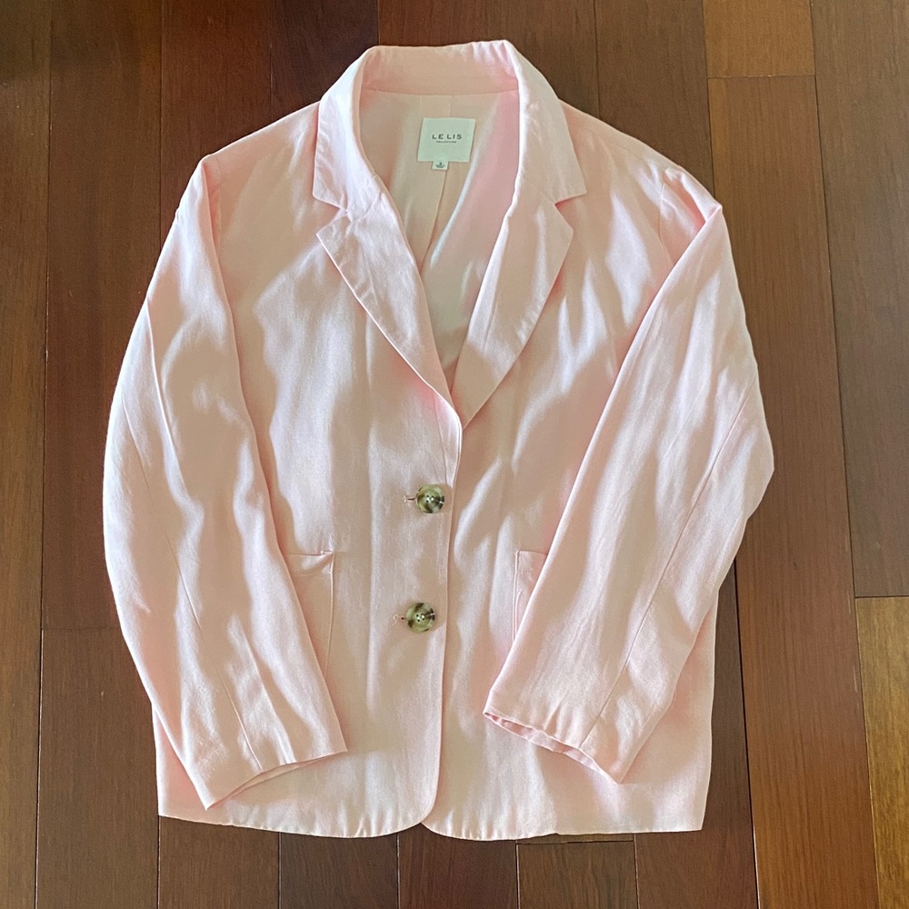 Lelis Light Pink Blazer for Women